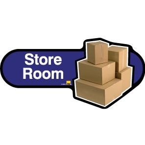 Store Room sign - 480mm - Different colours available