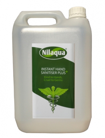 Nilaqua Sanitiser Plus Refill 4 Pack - 5 litre