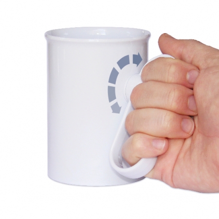 HandSteady Cup with Rotatable Handle