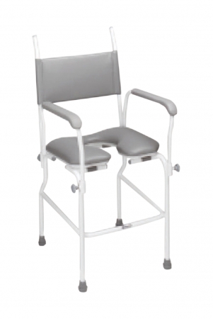 Aquamaster Static Shower Commode Chair - Different Seat Widths Available