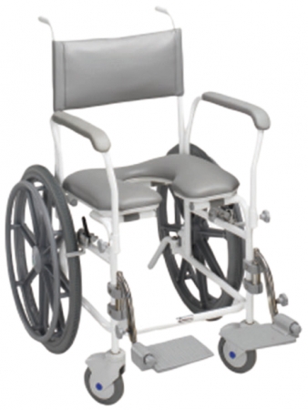 Aquamaster Self Propelled Shower Commode Chair - Different sizes available