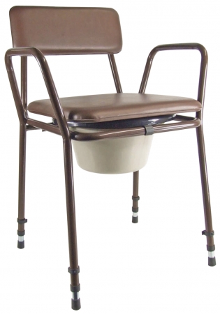 Essex Height Adjustable Commode Chair - Different colours available