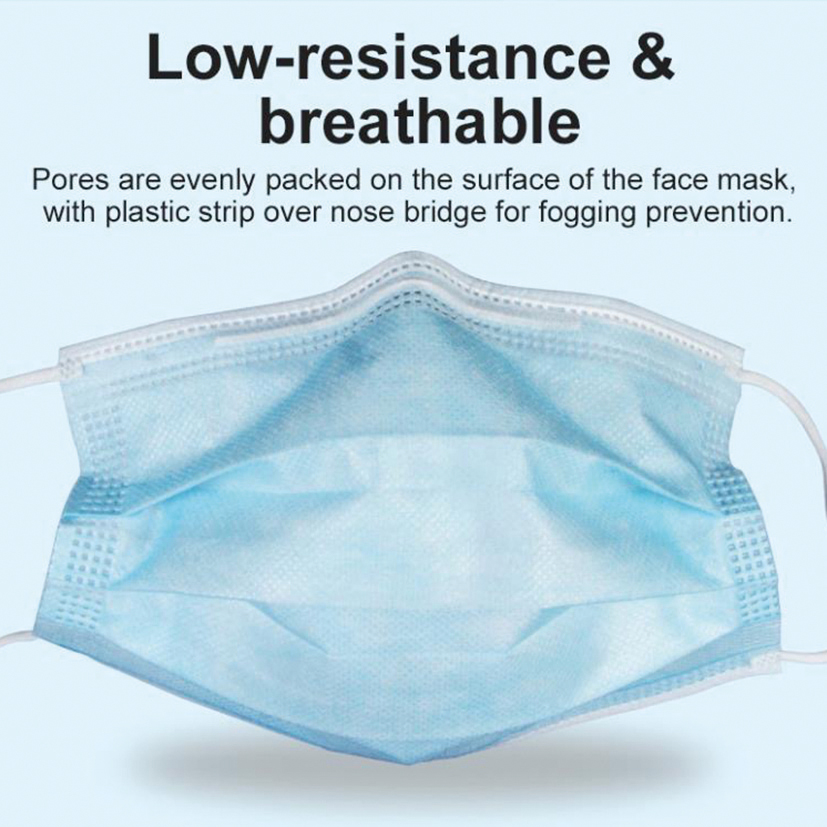 Disposable Surgical Face Mask Type II - EN14683 certified - Pack of 50