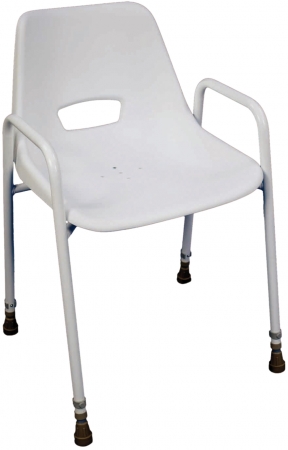 Milton Stackable Shower Chair - Height Adjustable
