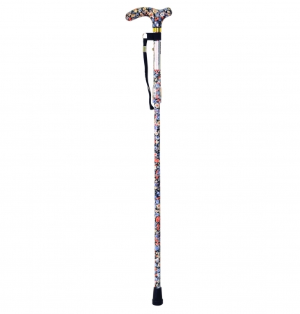 Deluxe Folding Walking Stick - Different Designs Available