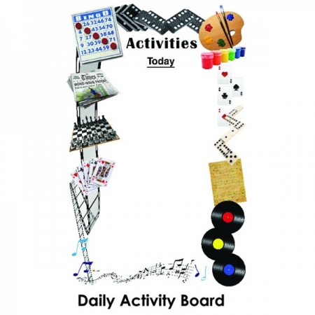Daily Dementia Activity Board