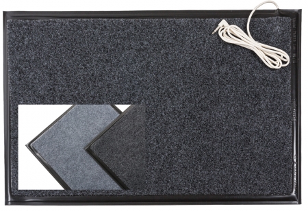 TreadNought Carpeted Floor Sensor Pad - Mono - Dark Grey - PACK OF SIX