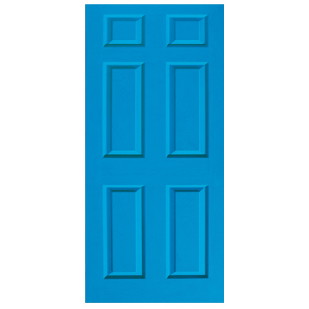 Door Decal - Dementia Friendly - Mid Blue