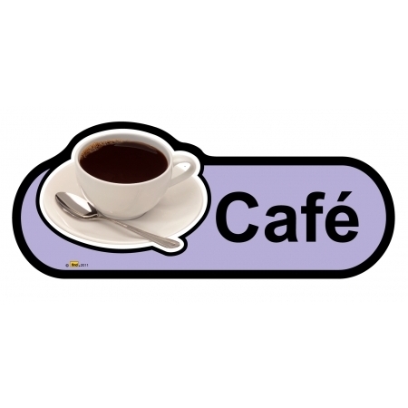 Cafe sign - 480mm - Lilac