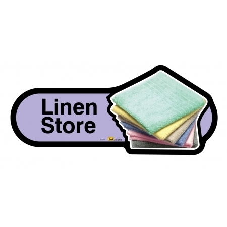 Linen sign - 300mm - Lilac