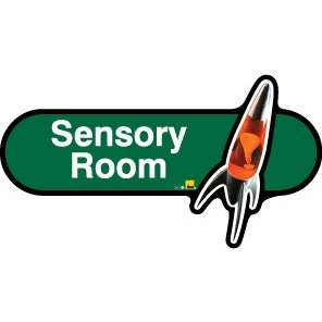Sensory Room sign - 300mm - Green