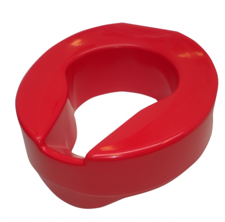 Armley Raised Toilet Seat 100mm: Red or Blue
