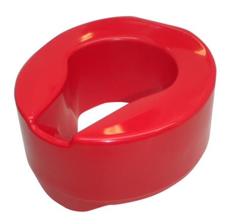 Armley Raised Toilet Seat 150mm: Red or Blue