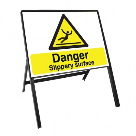 Sign Kit: Danger Slippery Surface