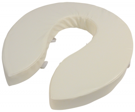 Foam Padded Raised Toilet Seat - Different thicknesses available