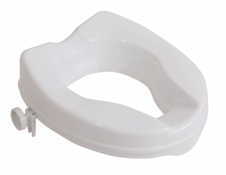 The Viscount Raised Toilet Seat - 4" 100mm Without Lid