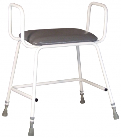 Torbay Bariatric Perching Stool - With Arms Only