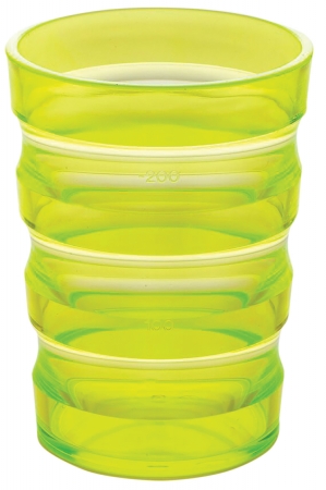 Sure Grip Mug with Cap (Small Hole) - Yellow