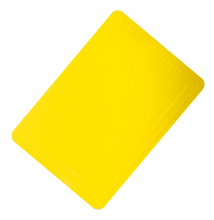 Anti-Slip Silicone Table Mat - 350x250mm - Yellow