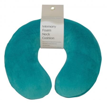 Memory Foam Neck Cushion - Different Designs and Colours Available