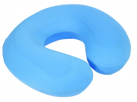 Memory Foam and Gel Neck Cushion - Blue
