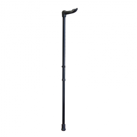 Palm Grip Ergonomic Handled Walking Stick - Right Handed