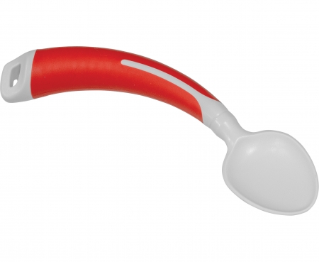 Curved Spoon - Left Handed - Red
