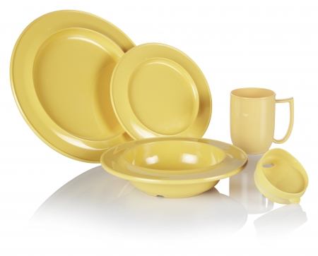 Dining Place Setting - Yellow