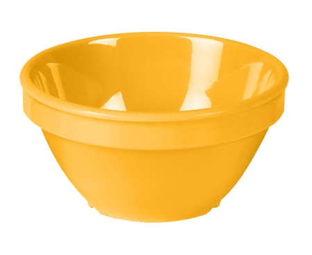 12 Soup bowls, 10cm diameter, 237ml - Yellow