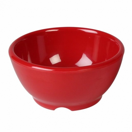 12 Soup bowls, 12cm diameter, 296ml - Red