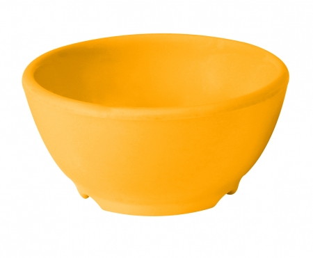 12 Soup bowls, 12cm diameter, 296ml - Yellow