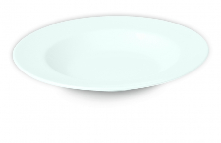 6 Pasta bowls, 28.5cm diameter, 473ml - White