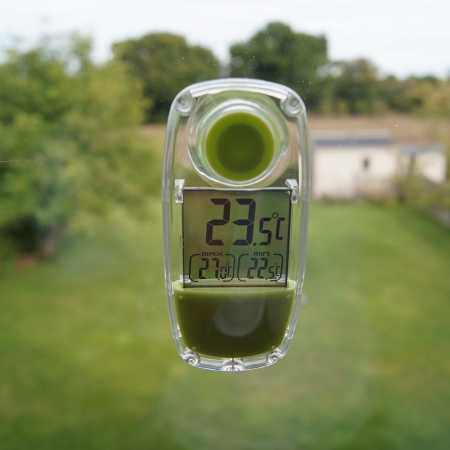 Solar Window Thermometer