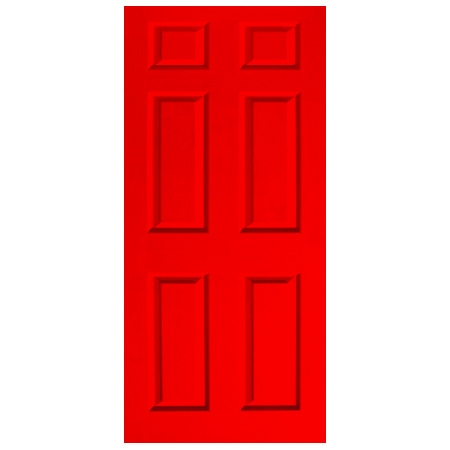 Door Decal - Dementia Friendly - Red -MINIMUM ORDER 2 PER COLOURWAY